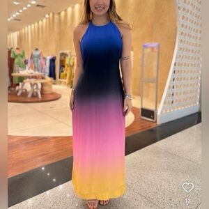 FARM Rio Ombre Long Dress Size M
